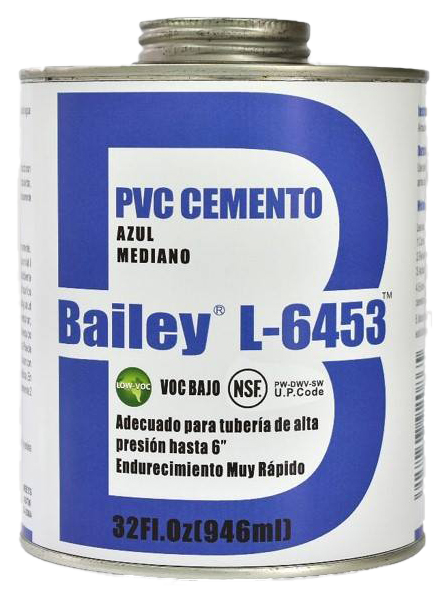 Pegamento PVC azul 1/8 galon Amanco, Materiales De Construcción